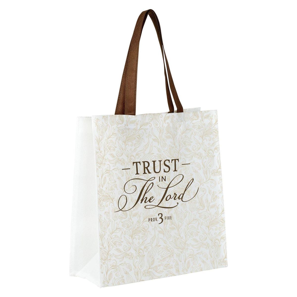Trust in the Lord Proverbs 3:5 Reusable Tote Bag | Faith Ignites Fashion