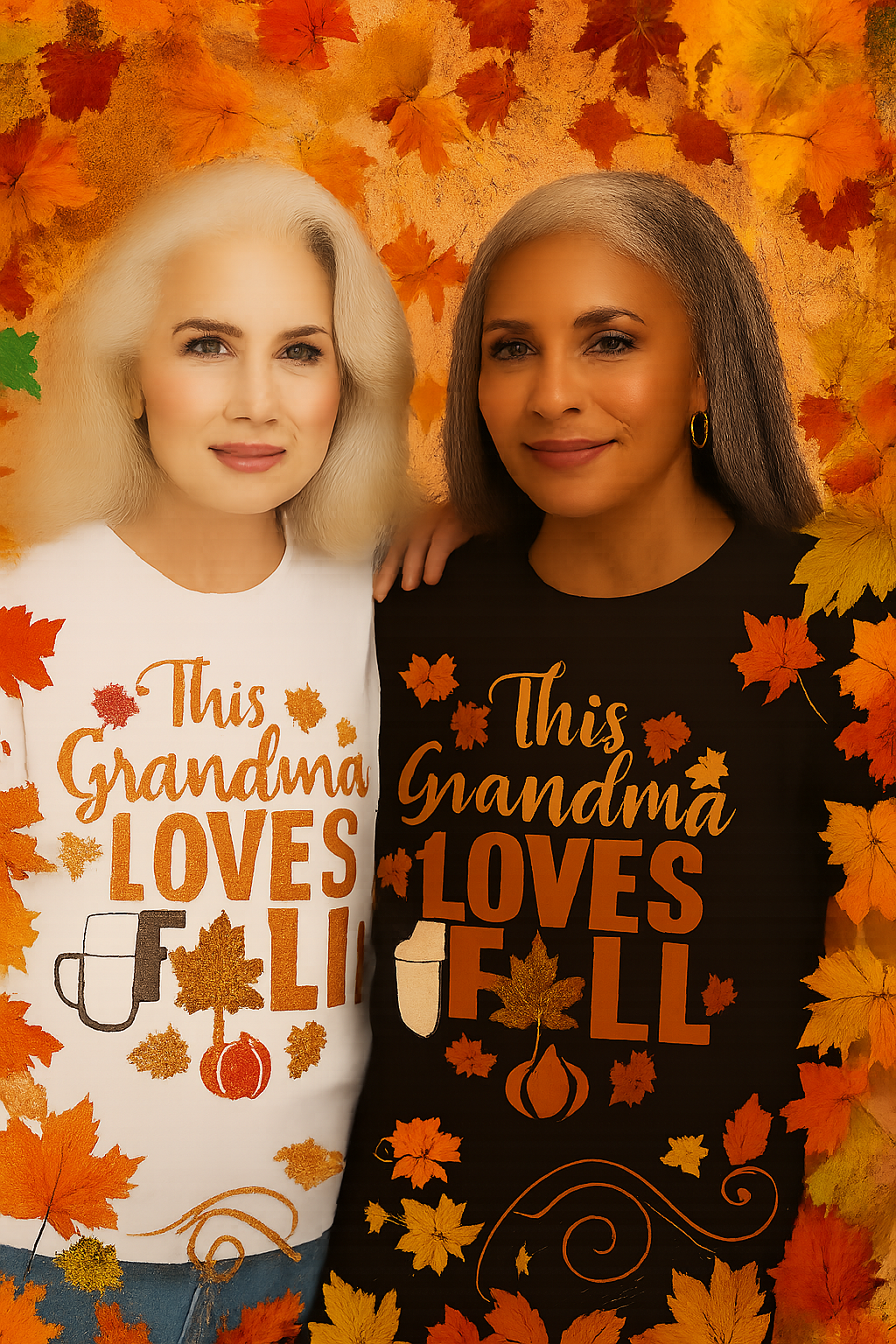 Autumn Love Grandma Tee