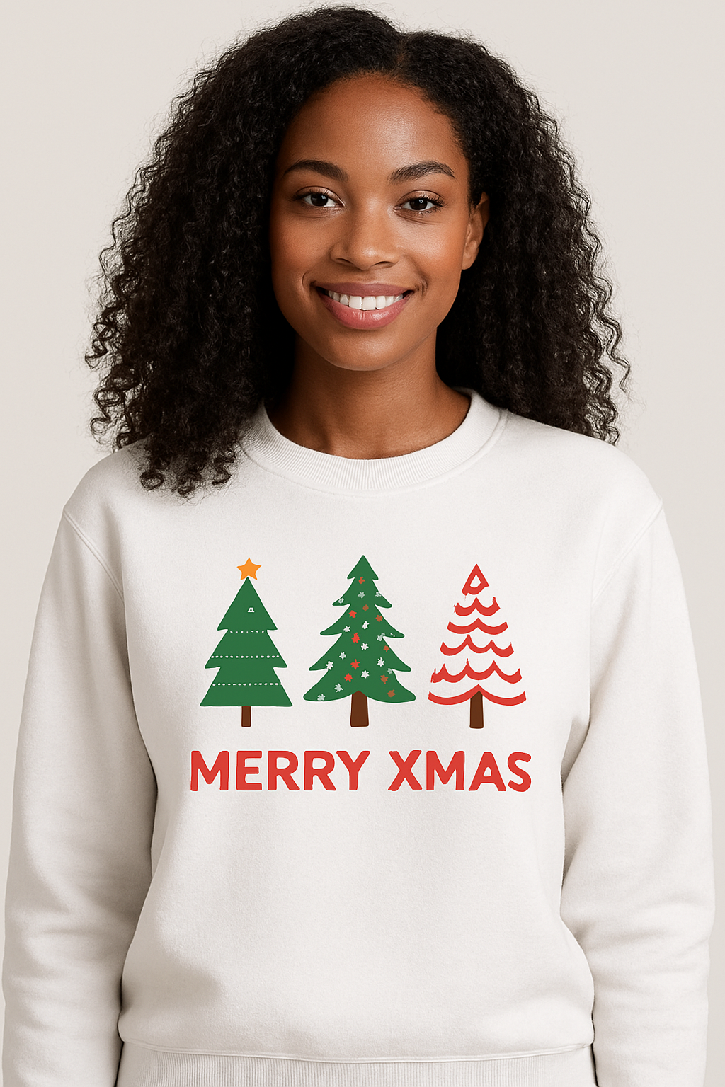 🎄“Trio of Cheer” Holiday Crew neck