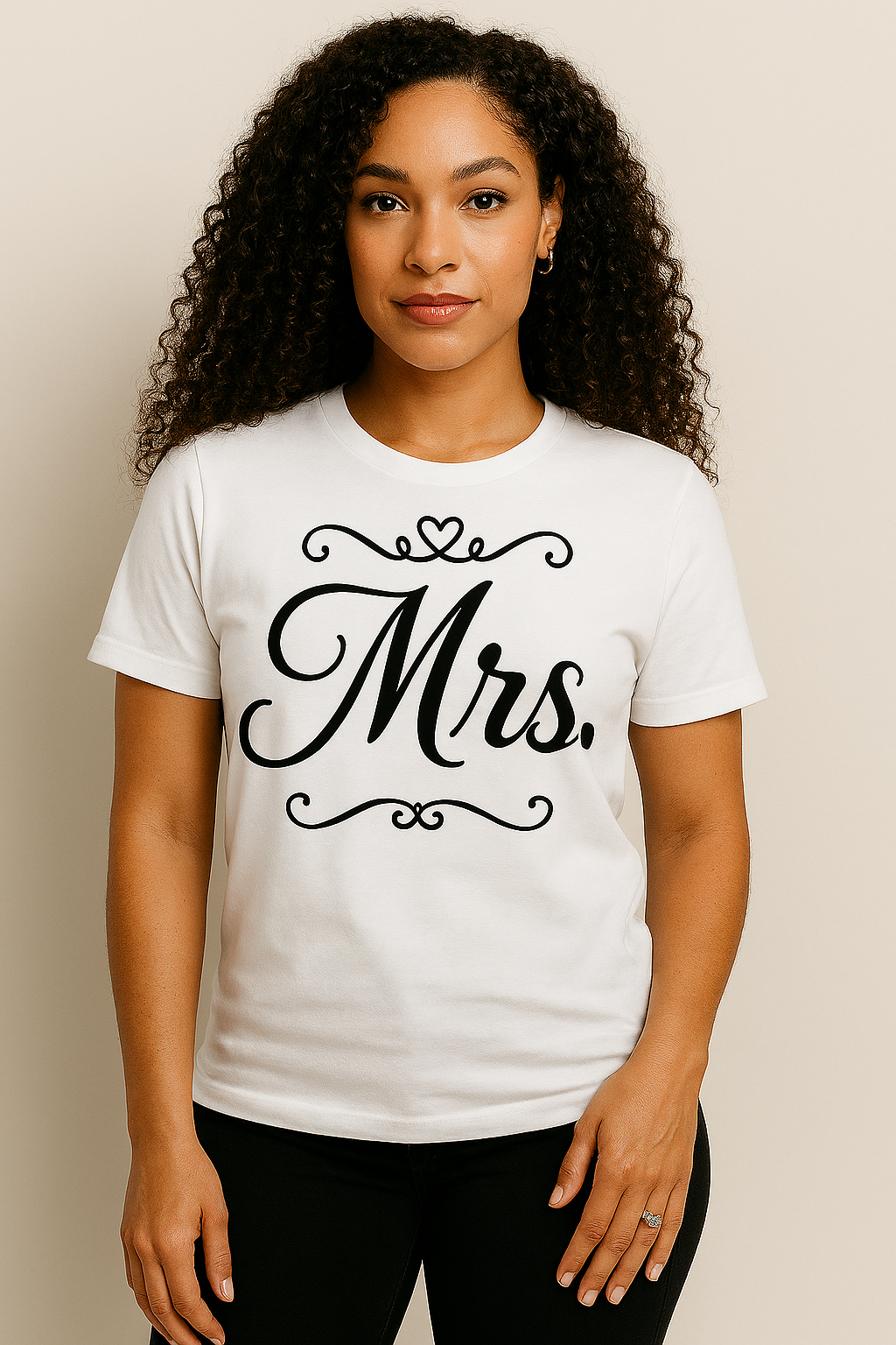 Mr. & Mrs. Matching Newlywed T-Shirts