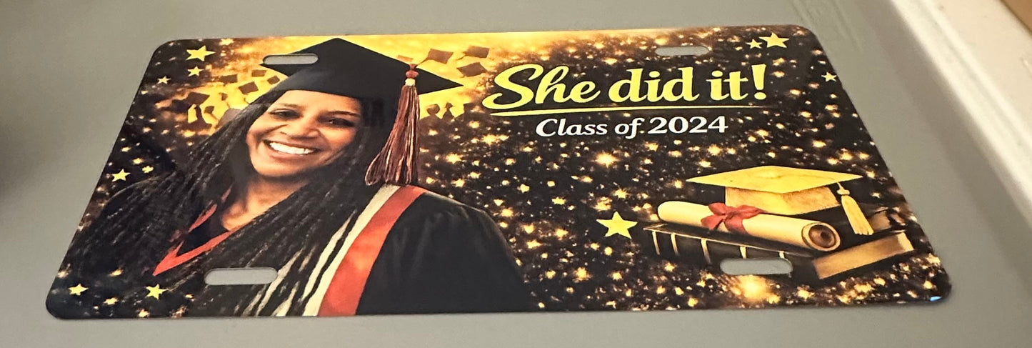 Custom License Plate - Personalized Design