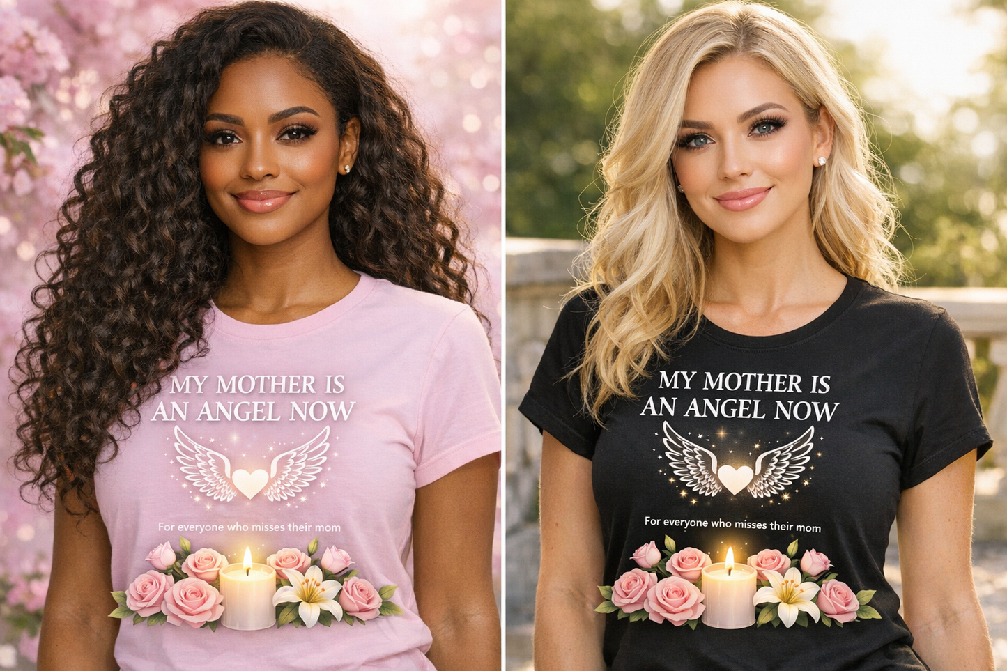 My Mother Is an Angel Now – Memorial Tribute Tee