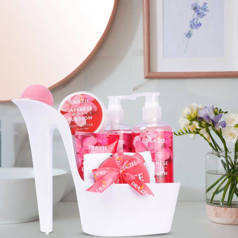 Blossom Luxury Spa Gift Set for Mom – 8-Piece Self Care Collection