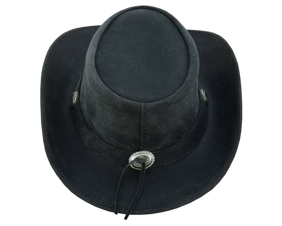 Arizona Black Leather Cowboy Hat – Faith Ignites Fashion