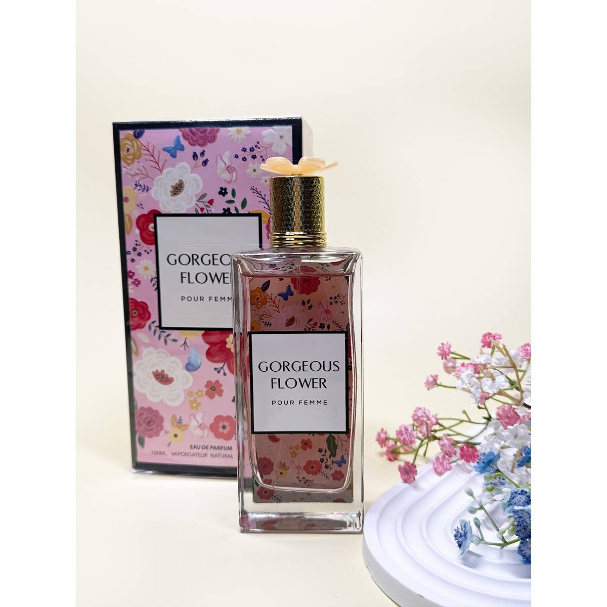 Gorgeous Flower Eau de Parfum Spray – Floral Fragrance for Women | Faith Ignites Fashion