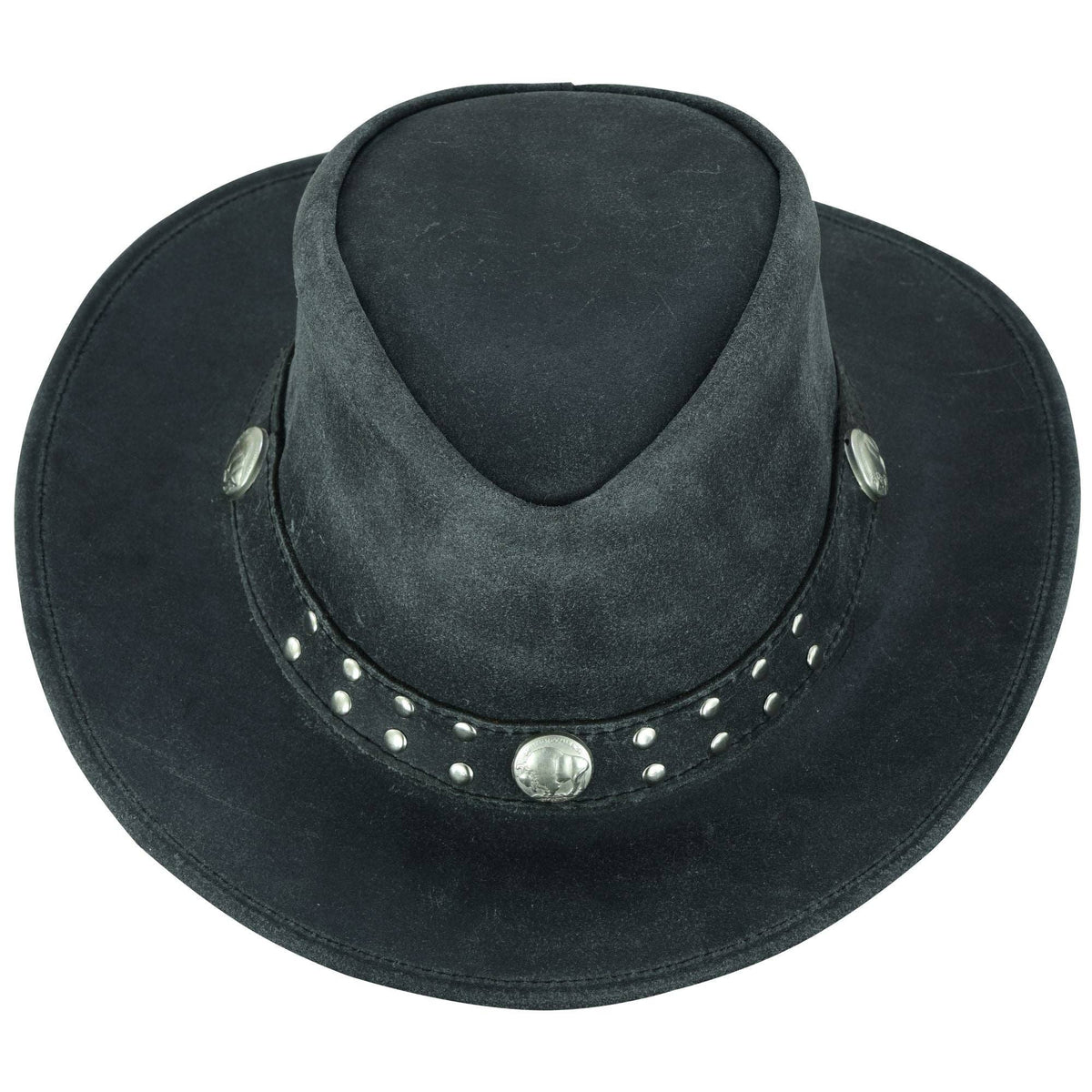 Arizona Black Leather Cowboy Hat – Faith Ignites Fashion