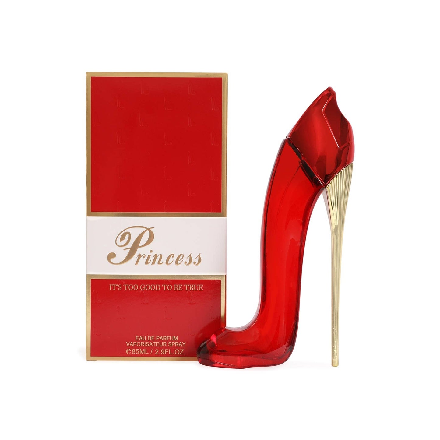 Princess High Heels Eau de Parfum Spray – Bold Red Fragrance | Faith Ignites Fashion