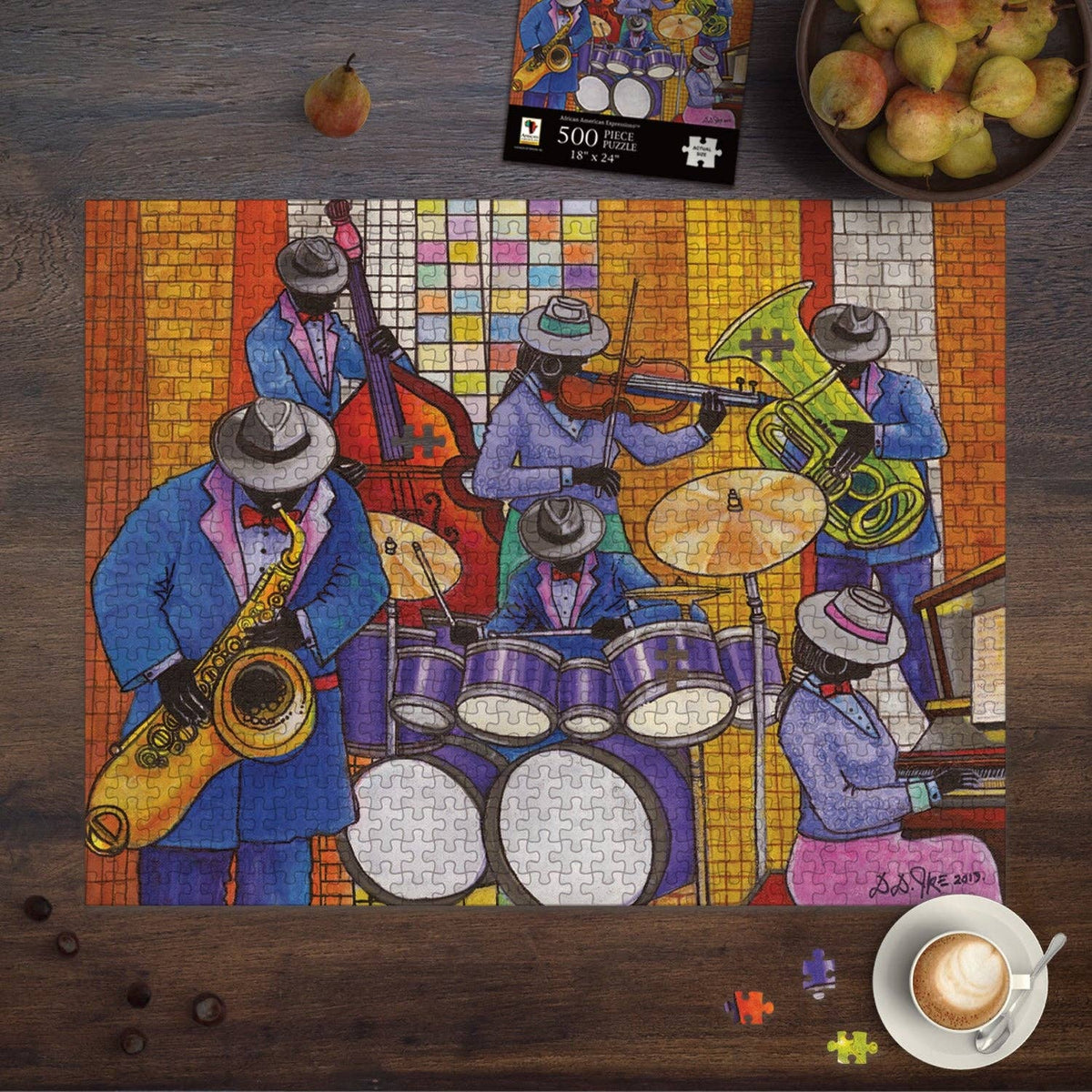 Jazz Band 500-Piece Jigsaw Puzzle
