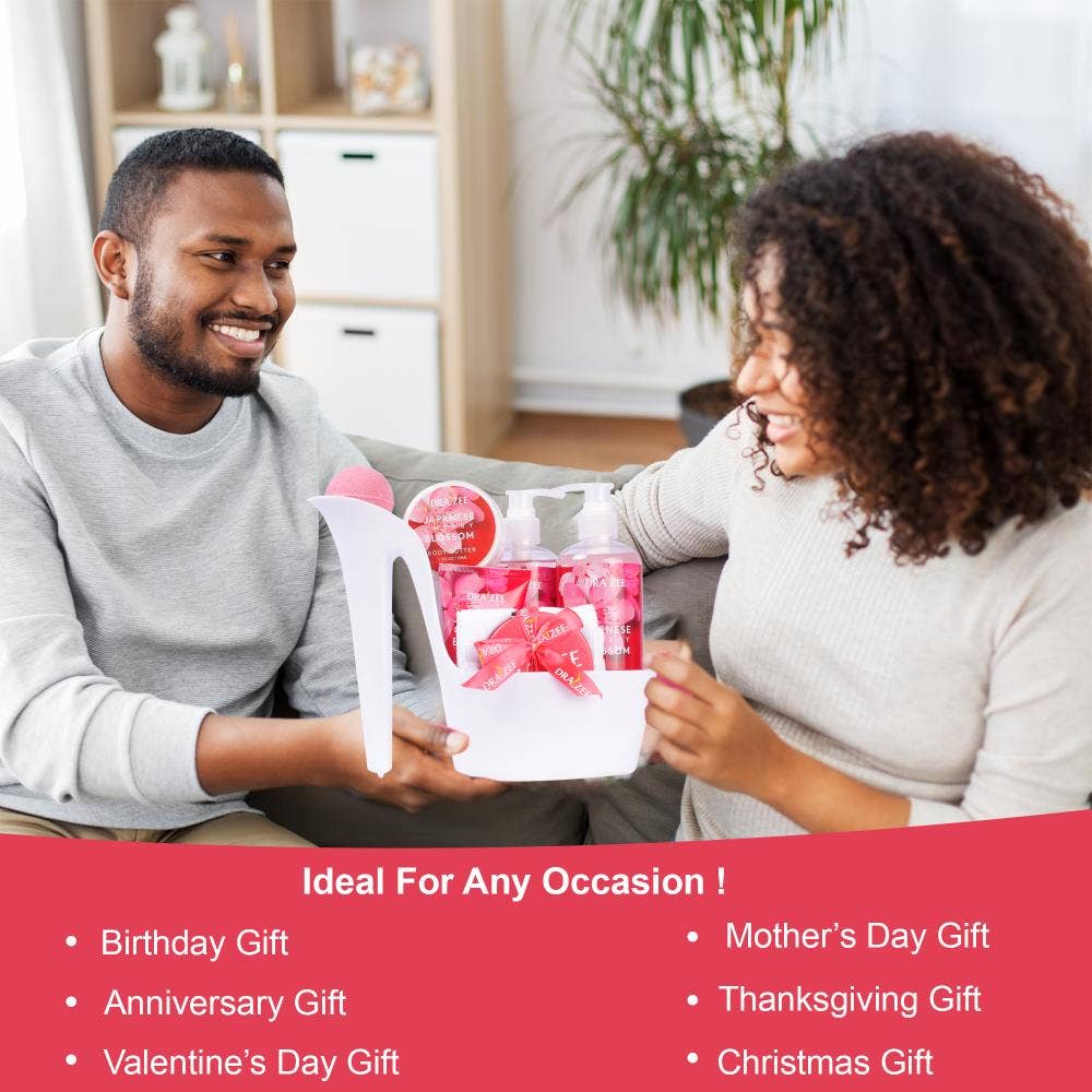 Blossom Luxury Spa Gift Set for Mom – 8-Piece Self Care Collection