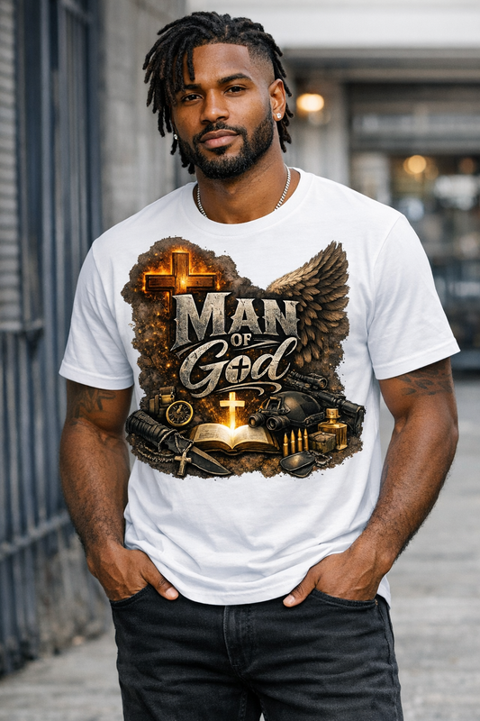 Faith Ignites Fashion® – Man of God Tee