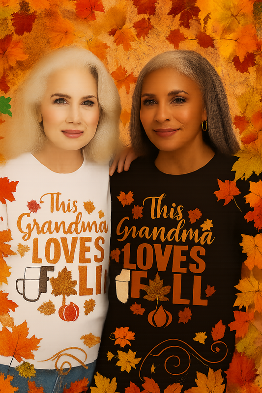 Autumn Love Grandma Tee