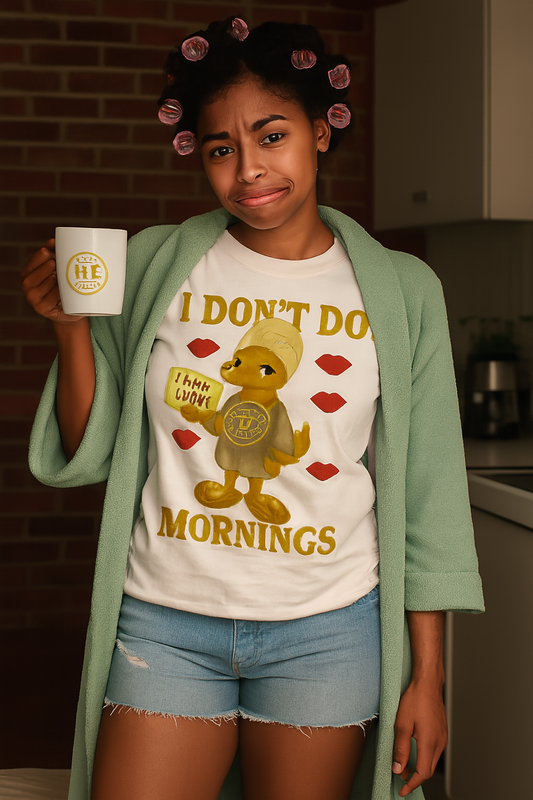 Coffee First, Grace Always – White Tee Edition