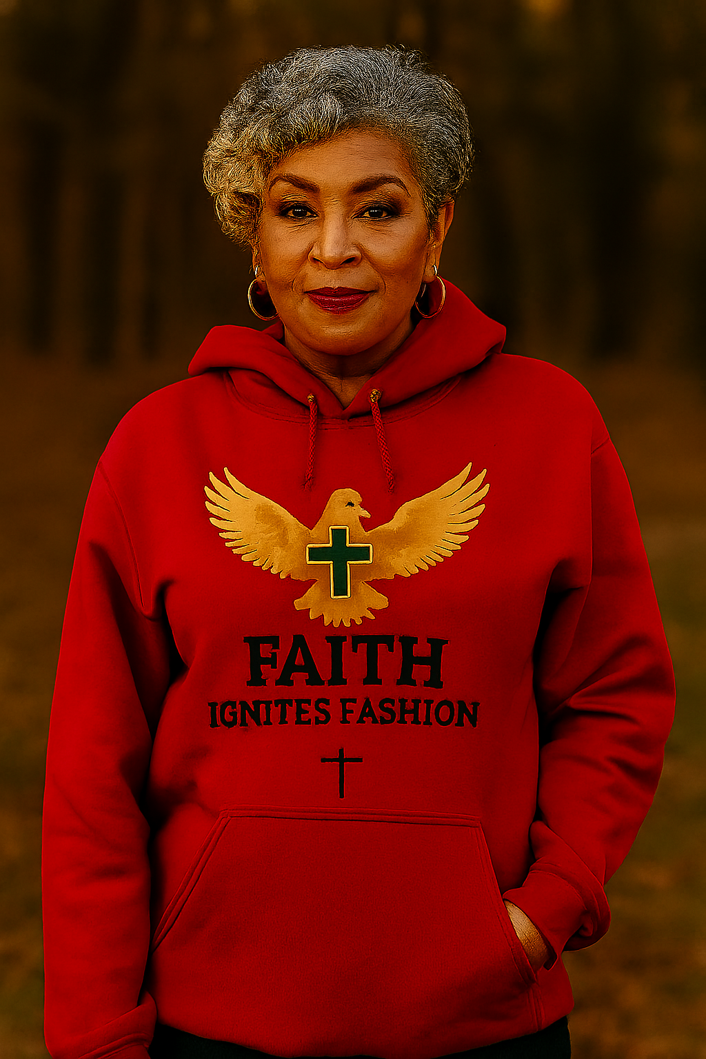 Faith Ignites Fashion Hoodie