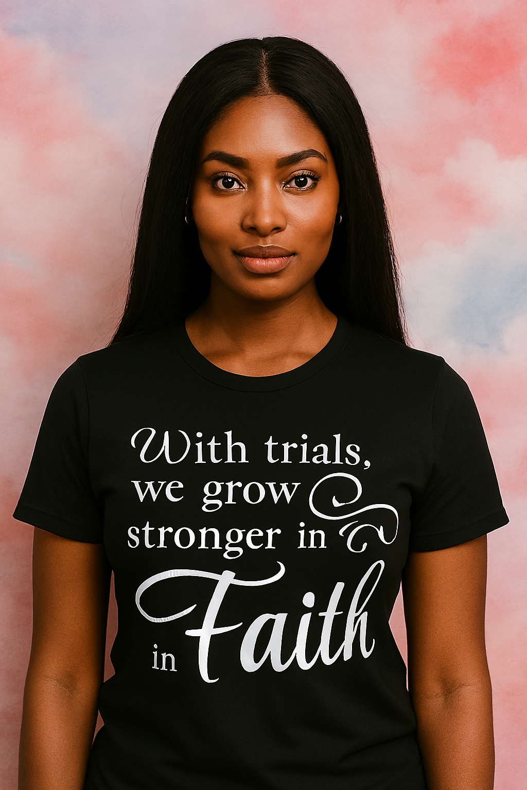 Stronger in Faith Tee – Bold Colors, Timeless Message