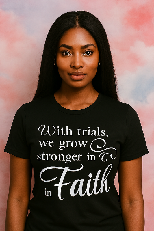 Stronger in Faith Tee – Bold Colors, Timeless Message