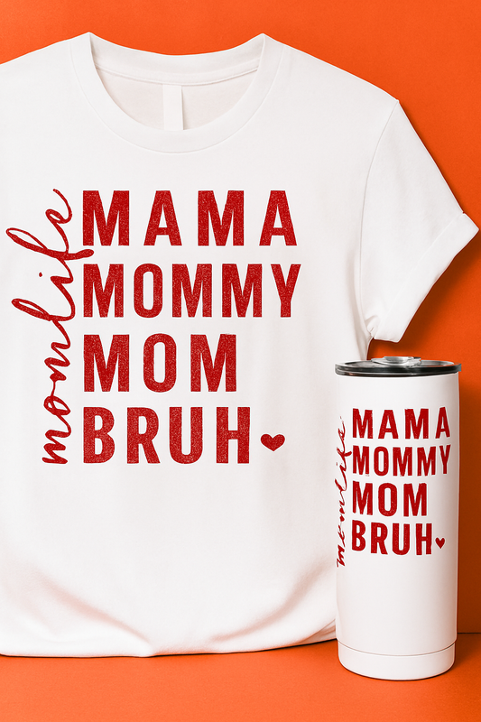 Faith Ignites Fashion Momlife Matching Tee & Tumbler Set – Purpose‑Driven Style for Every Mama
