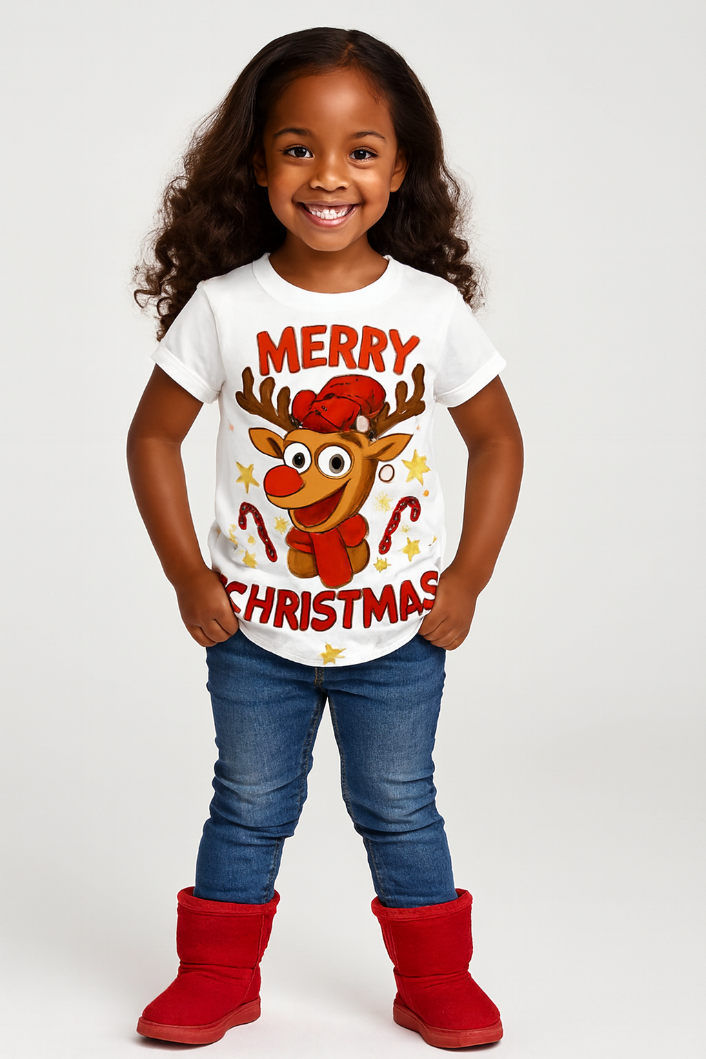 🎄 Rudolph & Ruby Holiday Tee 🎄