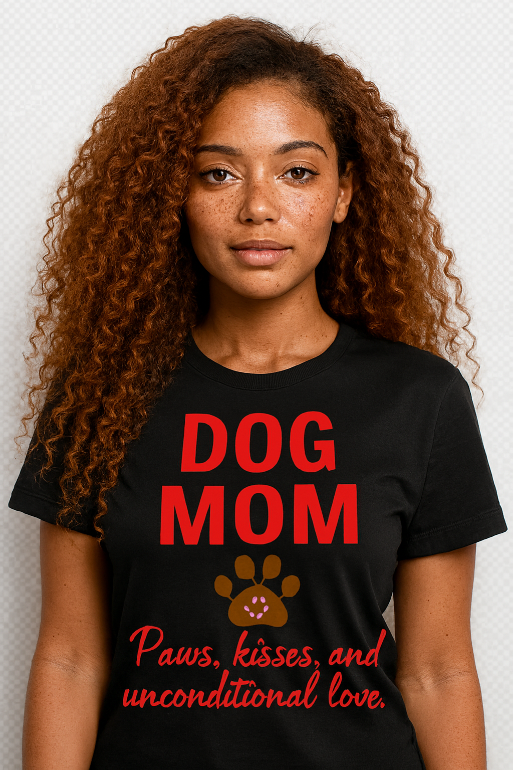 🐾 Dog Mom Magic – Black or White Tee Edition 🐾