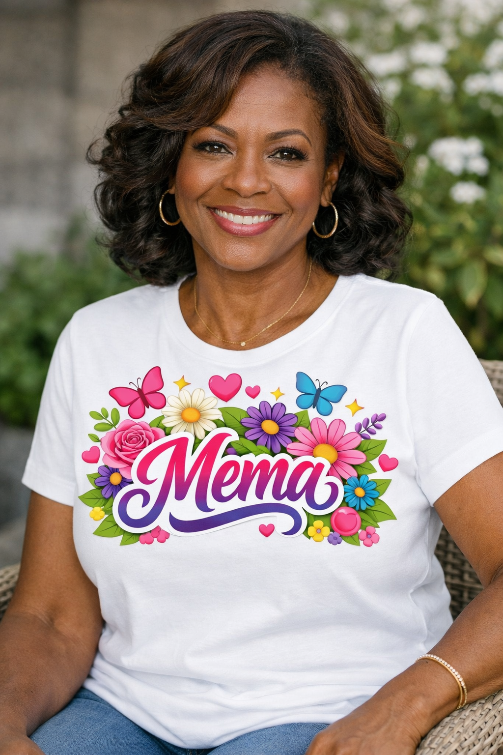 Mema Floral Tee & Tumbler Set – The Perfect Mother's Day Gift
