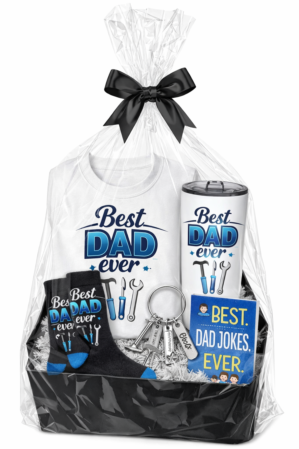 Best Dad Ever Father's Day Gift Basket Bundle
