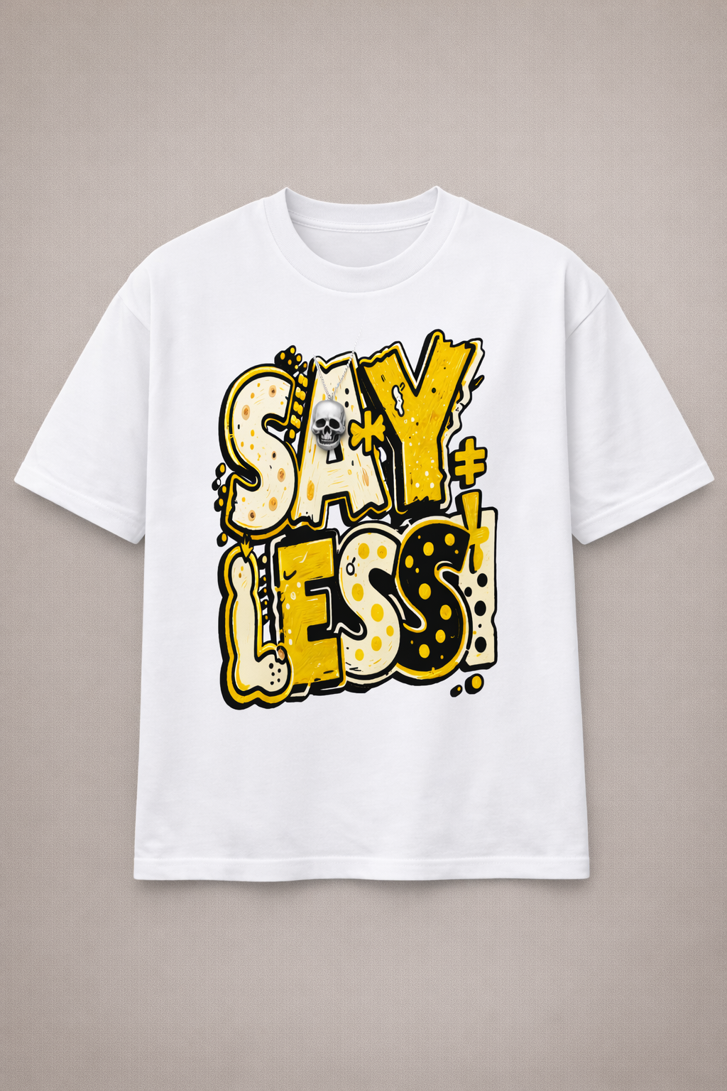 Say Less – Bold Faith Street Graphic Tee | Faith Ignites Fashion®