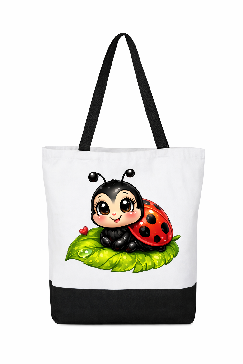 Ladybug Tote Bag | Faith Ignites Fashion Original Design