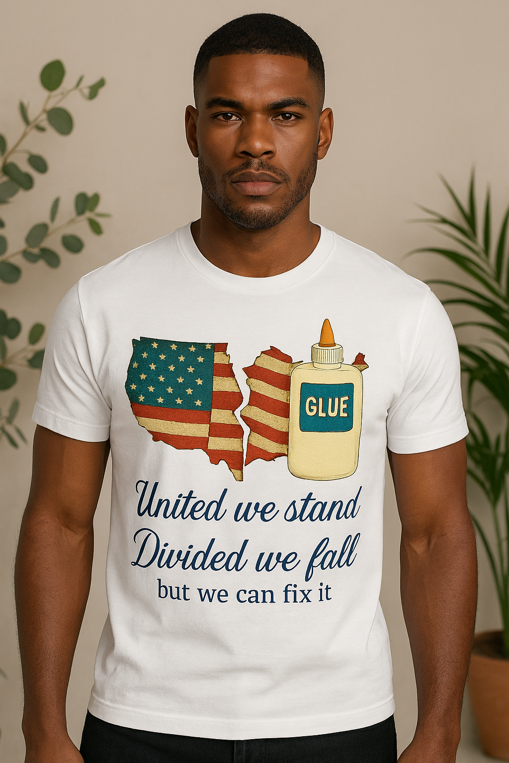 🧢🇺🇸 “United We Mend” Duo – Shirt & Tumbler Set