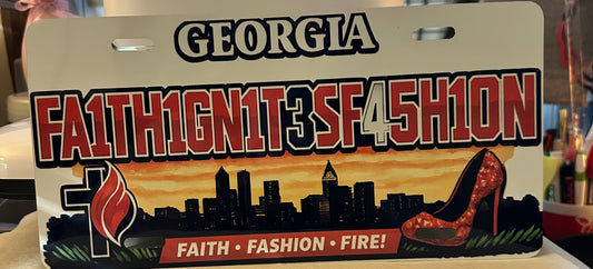 Custom License Plate - Personalized Design