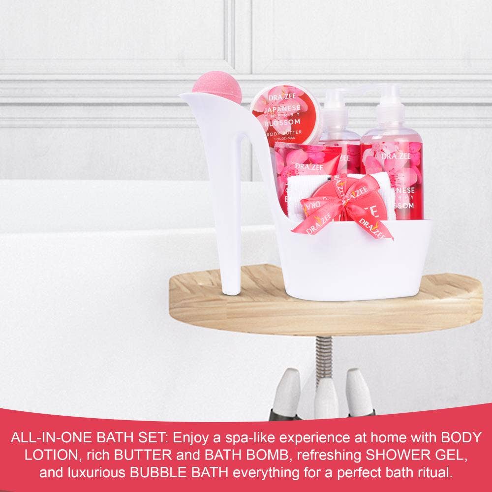 Blossom Luxury Spa Gift Set for Mom – 8-Piece Self Care Collection