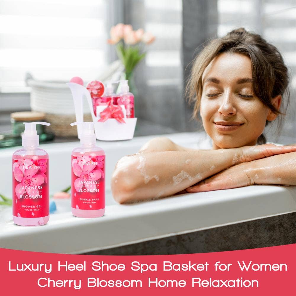 Blossom Luxury Spa Gift Set for Mom – 8-Piece Self Care Collection