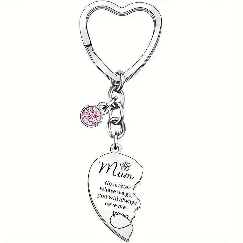 Faith Ignites Fashion | Mom & Daughter Matching Heart Keychain Set