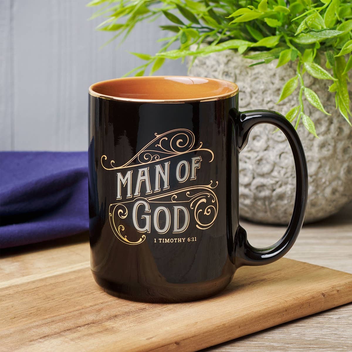 Mug Black Man of God 1 Tim. 6:11