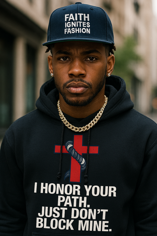 "Honor the Path" Statement Hoodie