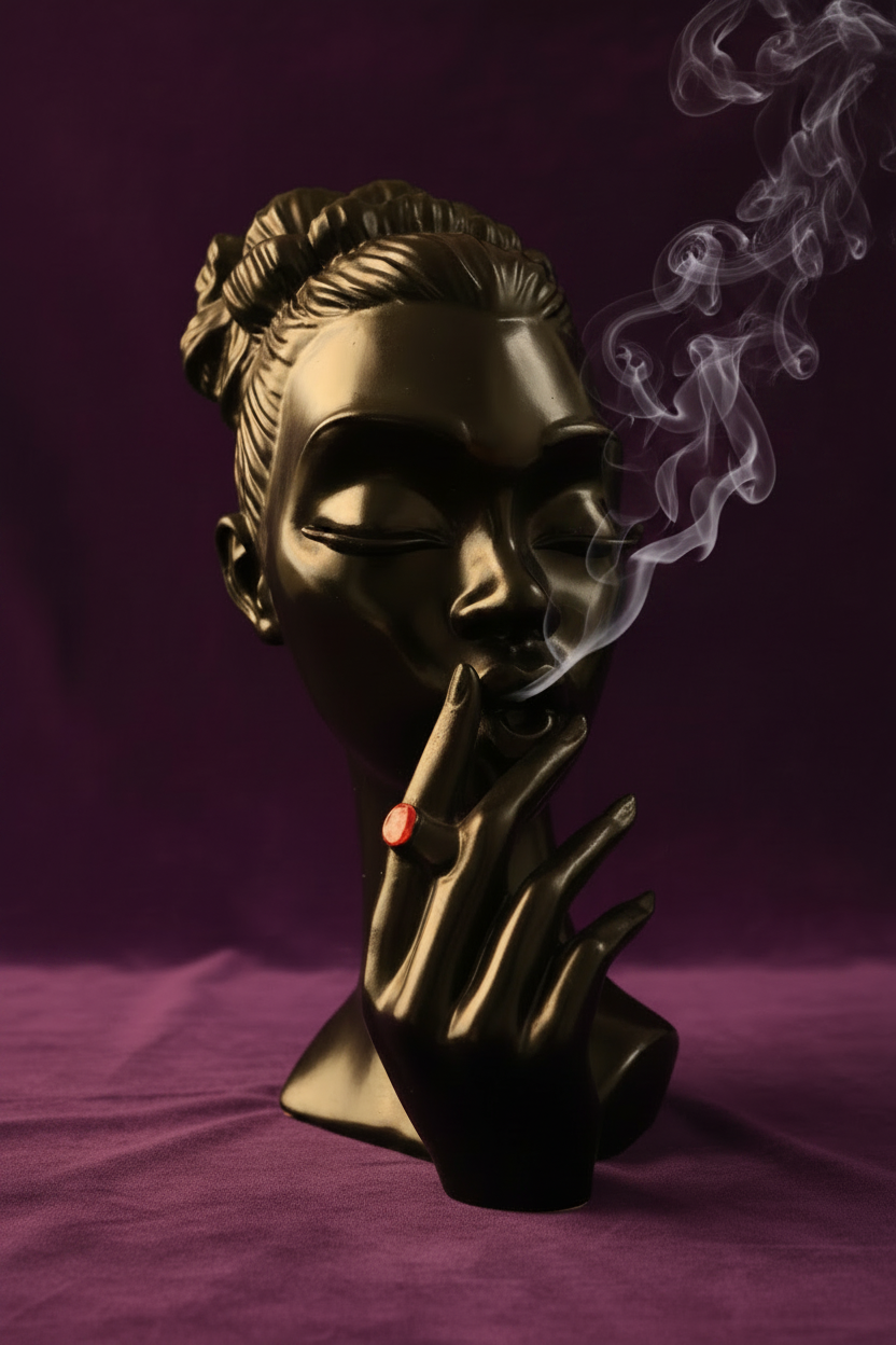 Melanin Queen - Smoke from Mouth Added
