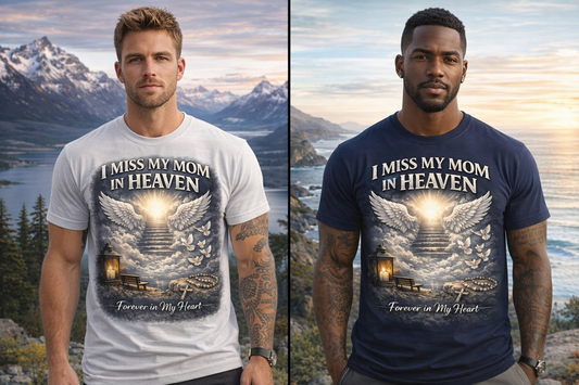 Forever in My Heart – Memorial Tribute Split Tee