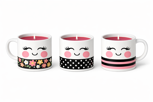 Faith Ignites Fashion | Lashes, Light & Love Mug & Candle Set