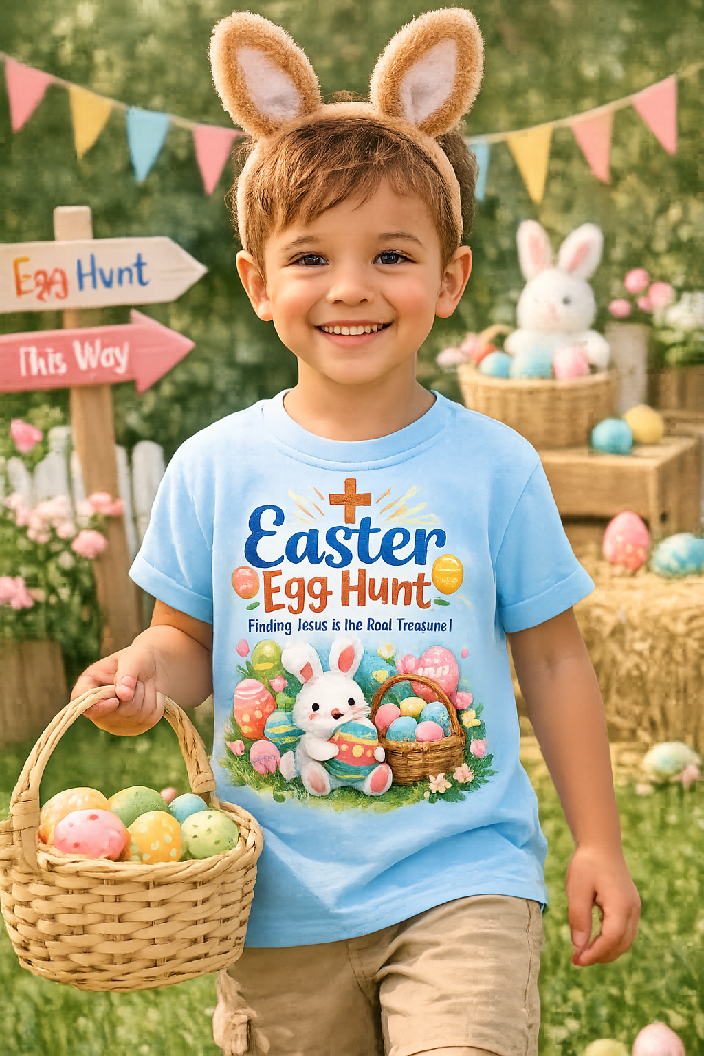 Easter Egg Hunt Tee – Kids Edition